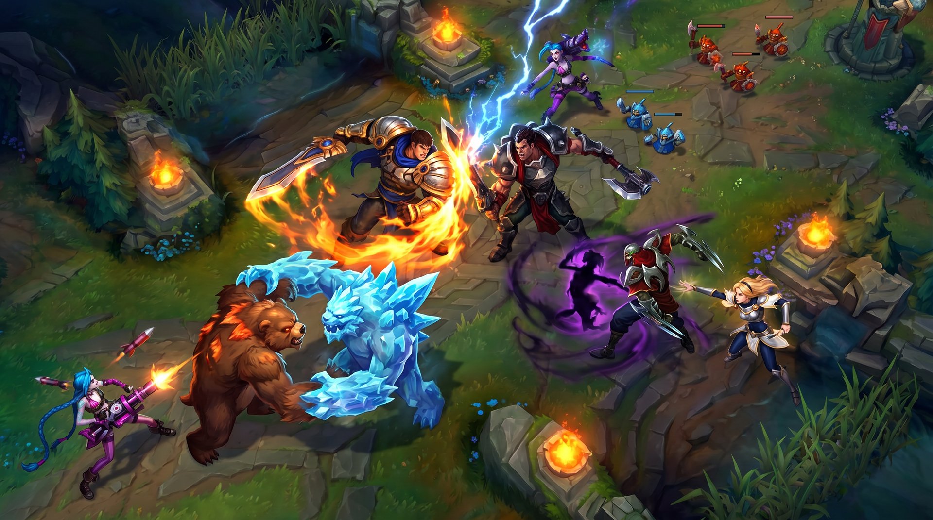 高清3D动漫英雄联盟视频